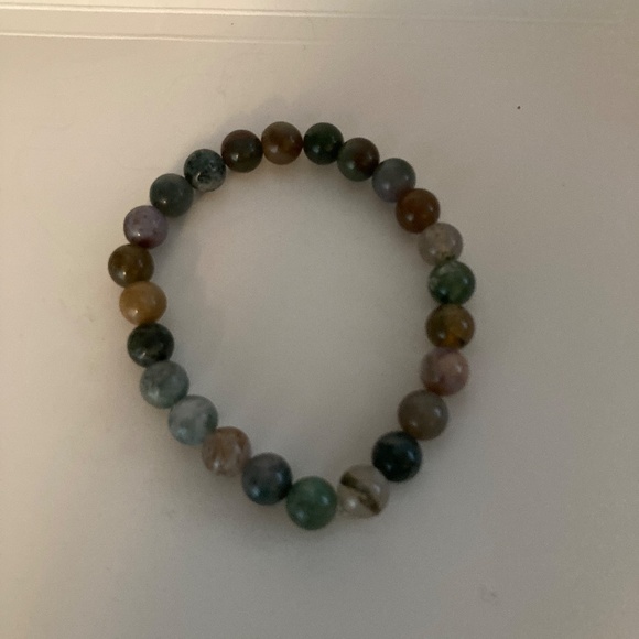 Beaded bracelet with natural stones - Picture 4 of 8